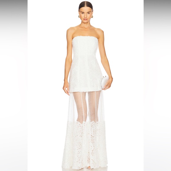 Simkhai Marella Bustier Midi Dress - Picture 1 of 6